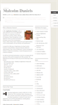 Mobile Screenshot of malcolmdaniels.com